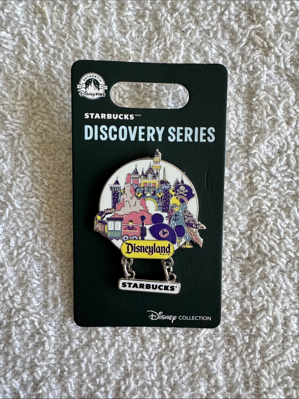 Starbucks Discovery Series Disney Disneyland Resort Multicolor Enamel Pin